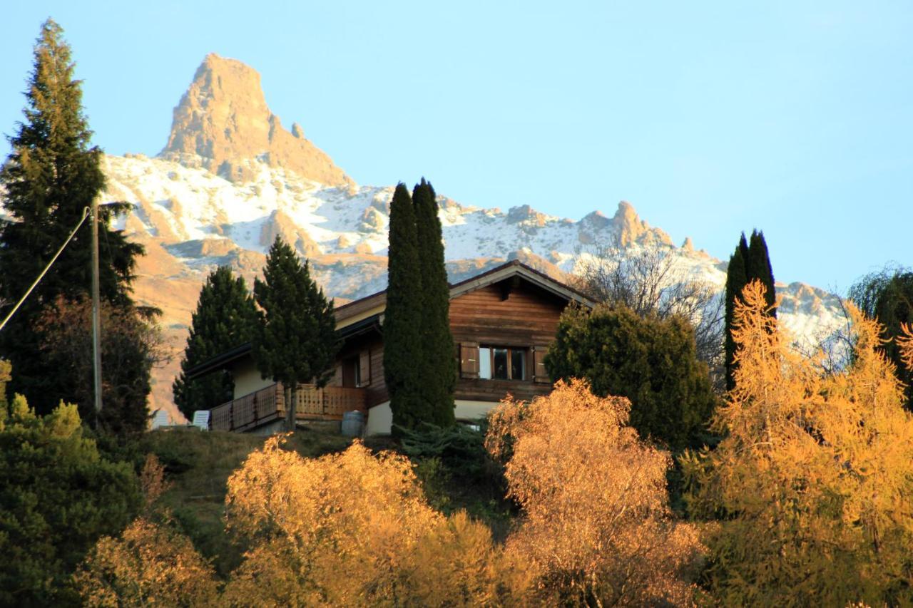 Domaine Bellevie Bnb Vex Exteriér fotografie