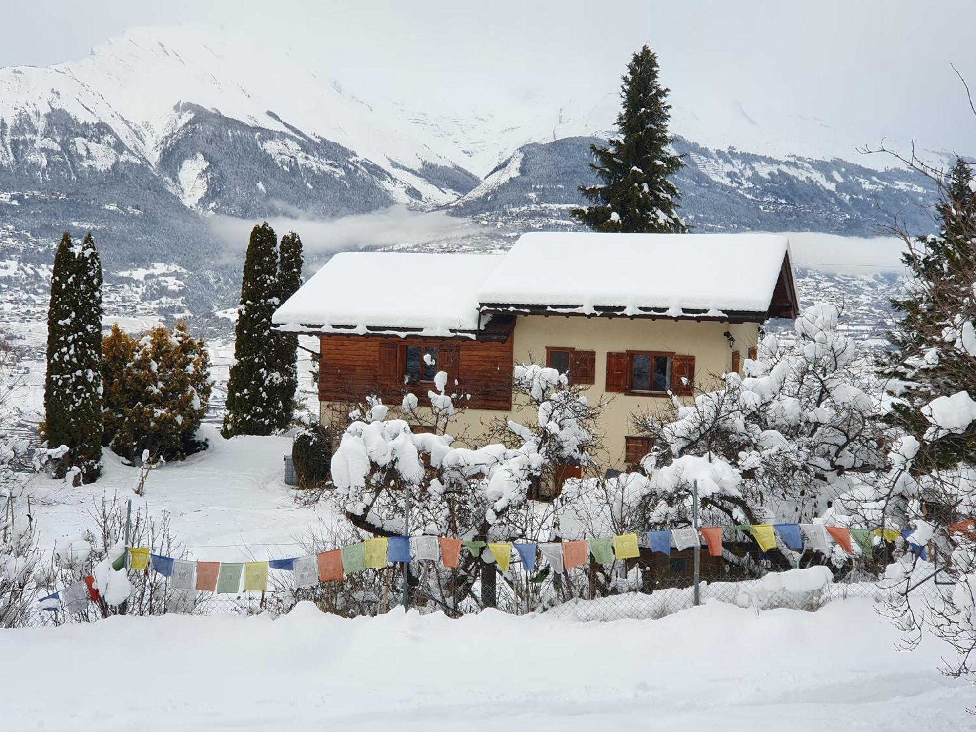 Domaine Bellevie Bnb Vex Exteriér fotografie